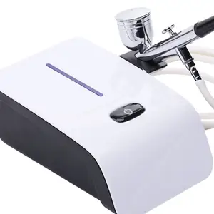 Đa-Mục Đích Không Dây Airbrush Máy Nén Khí Kit Duy Nhất Kép Hành Động Sơn Súng Phun Bút Pin Sạc Không Khí Cầm Tay Bàn Chải thiết Lập