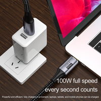 Nuevo Cable USB4 con Carga Rápida PD, 40Gbps, 100w, 8K 60HZ, USB C a DataRoad USB 4.0 C a Tipo C