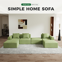 Ensemble de canapés gonflables modernes Saien en mousse haute densité personnalisable, sectionnel modulaire de haute qualité pour salle de sport, centre commercial, villa, sous-sol, hôtel