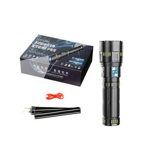 חזק 4000lm לפיד אור חירום הילוך הליכה גלגל הוביל פנס עבור קמפינג חיצונית סוללה נטענת - Product Image 1