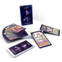 Boîte de jeu de cartes de tarot personnalisée du fabricant Jeu de cartes de tarot d'amour avec guide