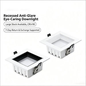 Eingelassener Quadratischer Blendfreier <span class=keywords><strong>LED</strong></span>-Downlight Aluminium <span class=keywords><strong>LED</strong></span>-Spot für Kommerzielle Innenbeleuchtung - Product Image 6