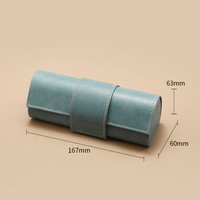 Boîte à lunettes en cuir rectangulaire rétro à logo personnalisé, étui à lunettes de soleil en PU coloré pour le rangement des lunettes unisexes