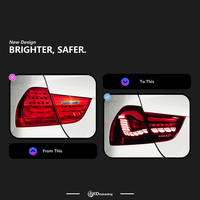 Feux arrière LED pour BMW E90 2009-2012 320i 316i, feux de stop, clignotants, accessoires automobiles populaires