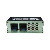 Amplificateur de voiture DSP 6 canaux de classe A 350W avec processeur audio DSP intégré 12-24V pour voitures 2019- Garantie de 6 mois - Marché américain