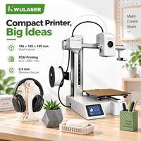 Imprimante 3D FDM haute vitesse de bureau avec nivellement automatique, compatible PLA, ABS, TPU, WiFi et écran tactile – Machine d'impression 3D rapide