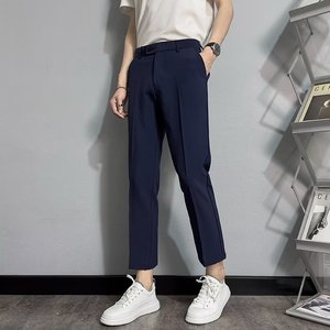 <span class=keywords><strong>Pantaloni</strong></span> da Uomo Nuovo Stile Lunghi Slim Fit a Vita Media Personalizzati Casual Unici Turco-Italiani per Ufficio - Product Image 6