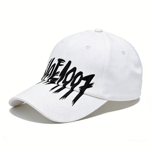 Gorra de Béisbol Unisex de 6 Paneles con Bordado de Tela y Cierre de Hebilla Metálica, Gorra de Béisbol Casual a la Moda - Product Image 6