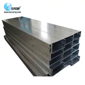 2 Ngăn Đen Trunking Loại Cáp Khay Trunking