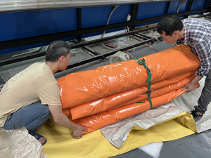 Litong מותאם אישית גודל ארוך תוחלת חיים עמיד למים מבול מחסום לבתים מתנפח מים מלא מבול מחסום - Product Image 6