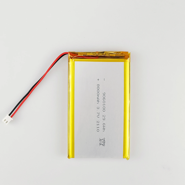 Factory Direct A+ Grade Lithium Polymer Battery 9060100 3.7V 8000mAh Rechargeable With Protection Board for Portable Electronics