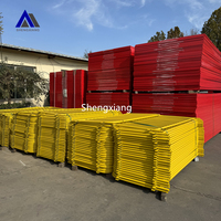 Barrière de chantier temporaire en promotion – Barrière de contrôle de foule pour concerts et événements – Clôture de sécurité pour chantier de construction
