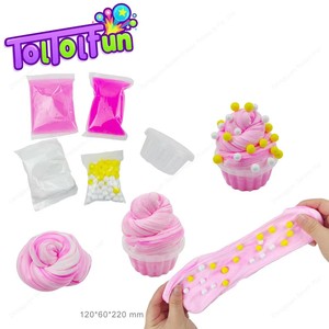 Ensemble d'activités créatives en argile liquide douce 4 couleurs, non toxique, écologique, jouet éducatif pour enfants avec mini moule à gâteau - Product Image 3