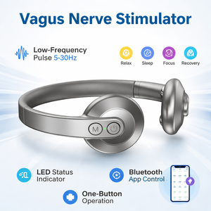 Wearable Neck <b>Massager</b> Electric Neck Relaxation Device with Remote Control - Product Image 1