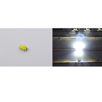 LED Arktech 0603 blanche avec diode Zener, lentille jaune, puces LED 3V 500-1000mcd 1608 montage en surface 130 résine époxy