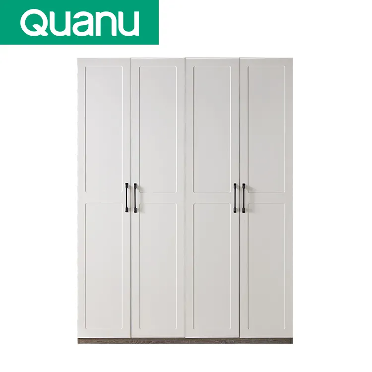 Quanu-muebles de dormitorio, armarios de 4 puertas, juegos de dormitorio, 125601