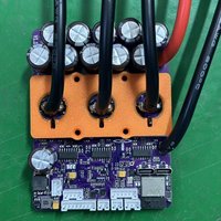Contrôleur de moteur TRONIC X12 PRO 24S 120V VESC avec boîtier : dessus en nylon + base en aluminium