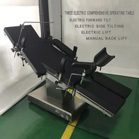 Table d'opération électrique pour salle d'opération chirurgicale avec réglage multifonctionnel pour hôpital et clinique