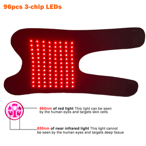 Dispositivo <span class=keywords><strong>de</strong></span> Terapia <span class=keywords><strong>de</strong></span> Luz Infrarroja Shanglaite, Cinturón <span class=keywords><strong>de</strong></span> Material para el Cuidado <span class=keywords><strong>de</strong></span> la Piel con Luz Roja para Envolver la Rodilla y el Cuerpo, para Reducir la Inflamación - Product Image 5