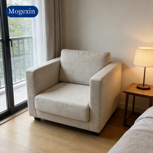 Modern Fabric Circle Luxury Recliner Sectional <b>Sofa</b> Oversized Armchair Comfortable <b>Hotel</b> Living room apartment Chair - Product Image 3