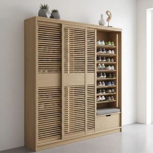 Mobiletto Portascarpe Ultra-Sottile e Resistente, Moderno, Grande Capacità, con Apertura a Conchiglia, <span class=keywords><strong>Arredamento</strong></span> per <span class=keywords><strong>Soggiorno</strong></span> - Product Image 1