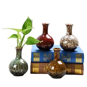 モダンヨーロピアンスタイル セラミック釉薬花瓶 - リビングルームの装飾に最適 - Product Image 1