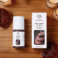 Sérum Visage Anti-Âge et Anti-Rides au Reishi Fermenté, Peptides de Rétinol et Bakuchiol pour l'Élimination des Ridules