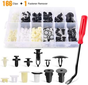 166pc <strong>Trim</strong> <strong>Clip</strong> Assortment Car Air Vent <strong>Clips</strong> - Product Image 2