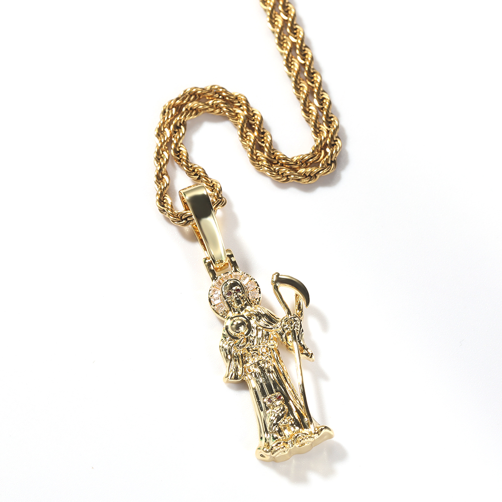 Gold+3mm rope chain