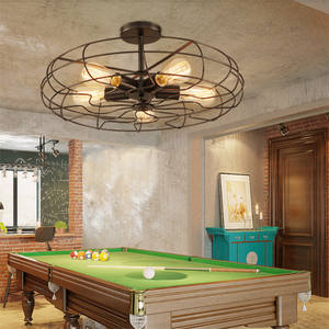 Lampes à <span class=keywords><strong>Ventilateur</strong></span> Zhongshan, Salon, Salle à Manger, Lustres Minimalistes Rétro, Anciennes, Nostalgiques, Éclairage pour Séjour - Product Image 2