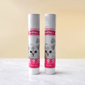 לוגו מותאם אישית רב-ויטמין הדבק טעים לחיות מחמד תזונה ג 'ל עבור גור חתלתול-צינור פלסטיק - Product Image 1