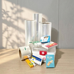 Pellicola Termoretraibile POF per Uso Medico Certificata CE Standard UE, Alta Trasparenza e Resistenza alla Trazione per Confezioni Farmaceutiche - Product Image 4