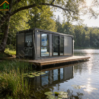 Maisons préfabriquées au design flexible, répondant aux besoins de bureaux et de logements, maisons mobiles, maisons modulaires pliantes en conteneurs
