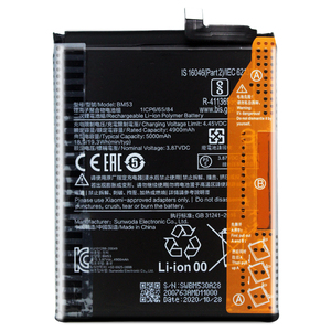 แบตเตอรี่มือถือ K30S BM53 0รอบสำหรับ <span class=keywords><strong>Xiaomi</strong></span> <span class=keywords><strong>Mi</strong></span> <span class=keywords><strong>Mi</strong></span> <span class=keywords><strong>10T</strong></span> <span class=keywords><strong>10T</strong></span> <span class=keywords><strong>Pro</strong></span> redmi - Product Image 1