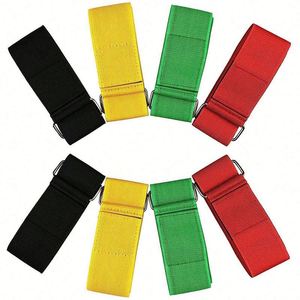 Bandes de résistance élastiques à 3 attaches, couleurs assorties, pour courses de relais, jeux de plein air et fournitures de fête - Product Image 3