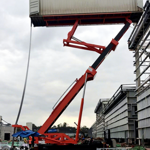 แพลตฟอร์มเคลื่อนที่แบบ High Reach Crawler และเครื่องขึ้นรูปลอนกระเบื้องเหล็กเคลือบหิน ช่วยประหยัดต้นทุนแรงงาน - Product Image 2