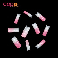 Ensemble de faux-ongles, 6 couleurs, polis, artificiels, brillants, pré-design, Nail Art, offre spéciale,