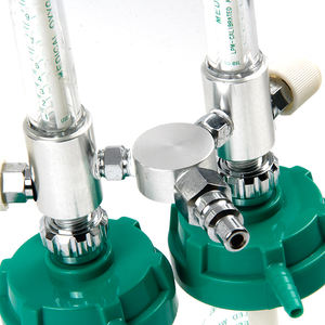 手動電源0-10LPM壁に取り付けられた酸素流量計DIN医療用酸素呼吸MEDEASE ISO13485 - Product Image 5