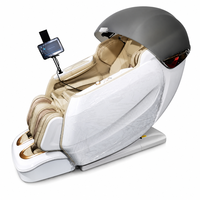 Fauteuil de massage électrique YS-C66 à double moteur, zéro gravité, avec rail SL, chauffage intégré, inclinable, portable, pliable, HiFi Bluetooth