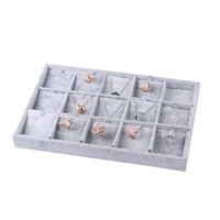 Plateaux de présentation empilables pour bijoux de mode en gros – Présentoirs vides pour colliers, bracelets et bagues avec logo personnalisé