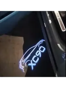 <span class=keywords><strong>Logo</strong></span> LED HD pour Polestar 1 <span class=keywords><strong>2</strong></span> V60 XC40, projecteur de lumière de porte de <span class=keywords><strong>voiture</strong></span>, lumière fantôme, laser de bienvenue, lampes d'ambiance - Product Image 3
