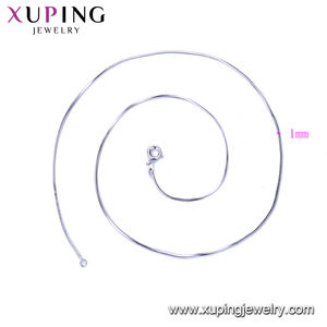 Collier à chaîne en cuivre pour femme, bijoux européen simple, joaillerie, nouveau modèle - Product Image 2