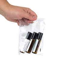 Sacs d'emballage de chaussures sacs en Poly transparent auto-scellés avec avertissement d'étouffement pour la poste d'emballage