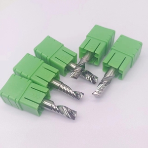 Fraises en carbure de tungstène pour le traitement de l'aluminium Fraises en bout à cannelure unique Fraises CNC Freze Bits Single Flute Router Bits - Product Image 4
