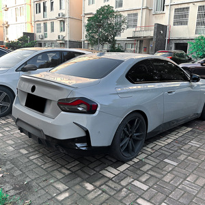 Bmw Rear Bumper Carbon Fiber Texture Abs Adhesive Car Body Kit For 2 Series G42 M Sport 2022+ - Product Image 2