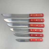 Couteaux de cuisine de boucher polyvalents Couteau de chef en acier inoxydable de haute qualité avec manche en bois Couteau à désosser