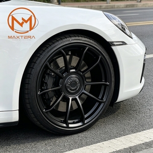 Jantes en alliage Maxtera forgées sur mesure de style Center Lock pour voitures de tourisme Porsche 911 GT2 GT3 <span class=keywords><strong>RS</strong></span> Turbo S GTS 718 Cayman GT4 <span class=keywords><strong>RS</strong></span> - Product Image 4
