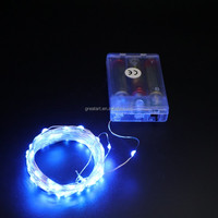 Multifunktion ale kleine LED-Stern lichts chnur Kupferdraht mit Batterie kasten Outdoor Weihnachten dekorative Farbe Lichterkette