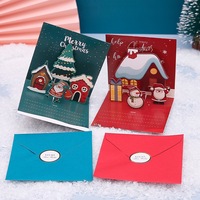 Boîte à musique pop up personnalisée Carte 3D Christmas Carol Personnalisable