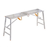 Escalera de aluminio de alta resistencia para lavado de coches, plataforma de trabajo ajustable de 20 pulgadas para detallado automotriz, taburete para limpieza de vehículos y almacenes